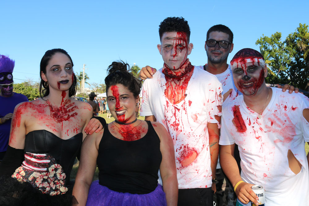 Zombie Bike Ride 2018 photo - Duval Street, Key West